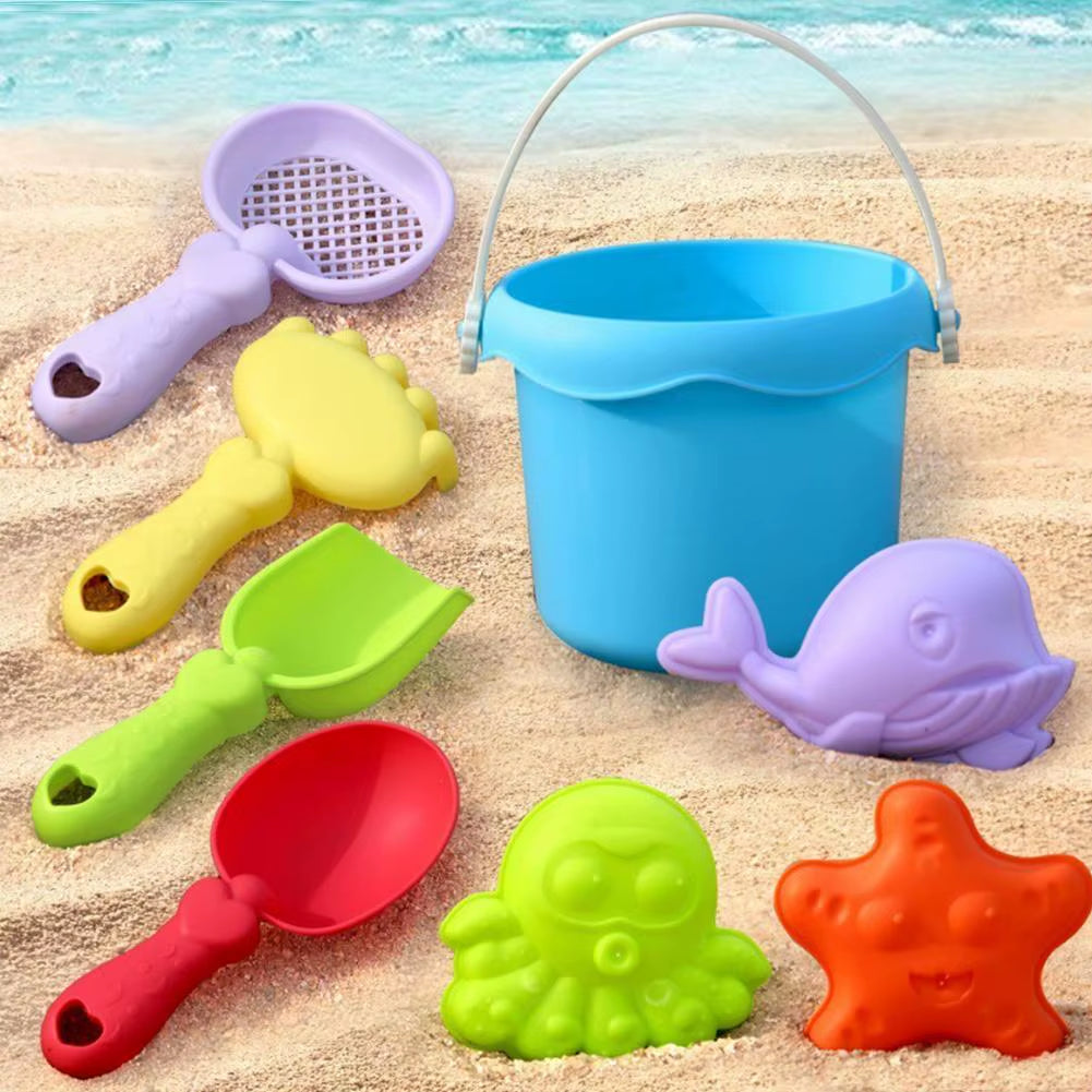 Kids Beach Toys Set Sand Play Water Outdoor Tide Pool Exploration Gardening Tools Sandbox Toys for Child