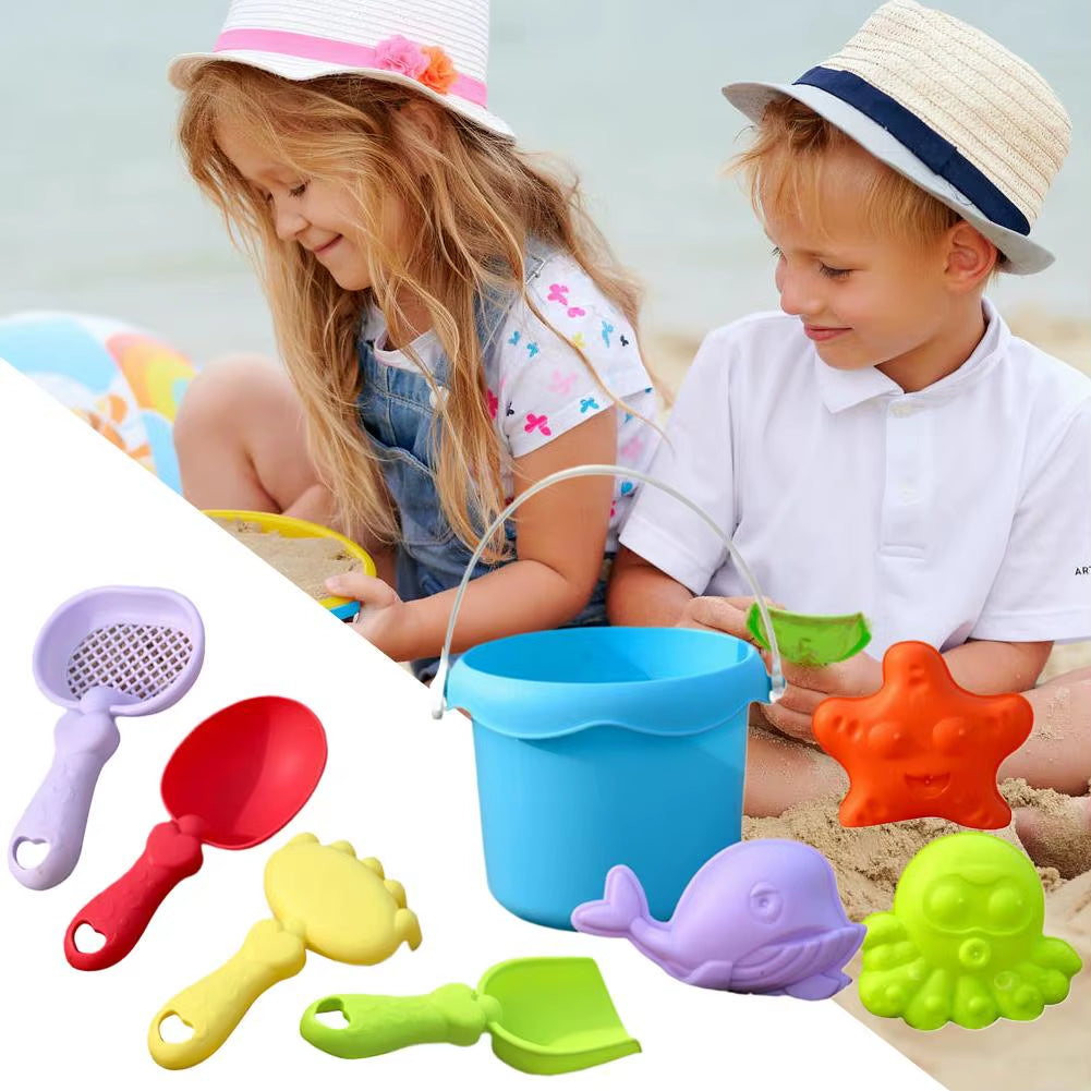 Kids Beach Toys Set Sand Play Water Outdoor Tide Pool Exploration Gardening Tools Sandbox Toys for Child