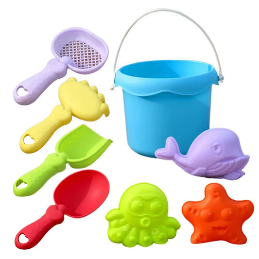 Kids Beach Toys Set Sand Play Water Outdoor Tide Pool Exploration Gardening Tools Sandbox Toys for Child