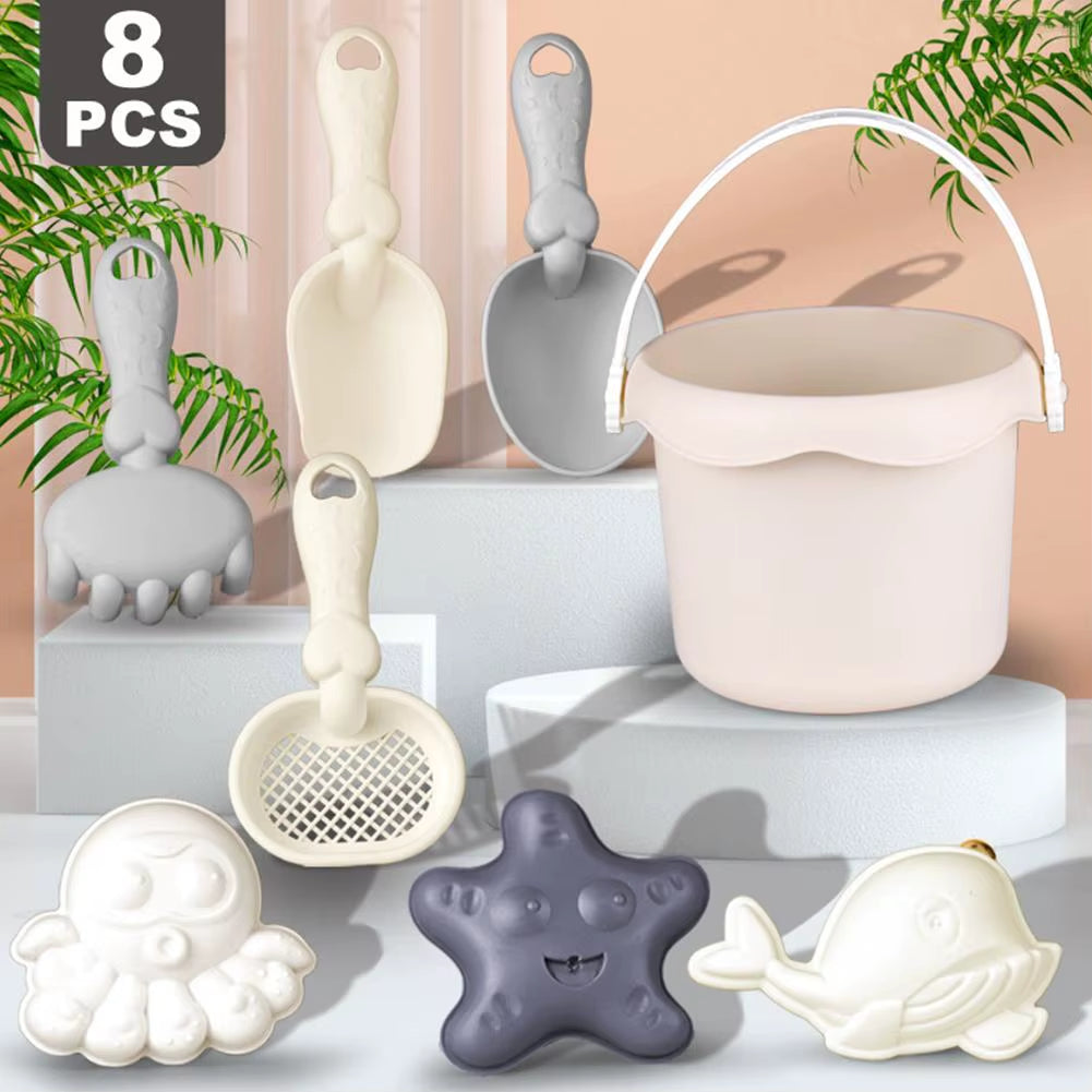 Kids Beach Toys Set Sand Play Water Outdoor Tide Pool Exploration Gardening Tools Sandbox Toys for Child